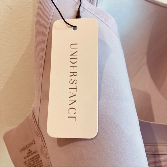 UNDERSTANCE Sz 38 C Molded Full Coverage Pale Mauve Softcup Bra New  w/ Tag - Picture 9 of 9